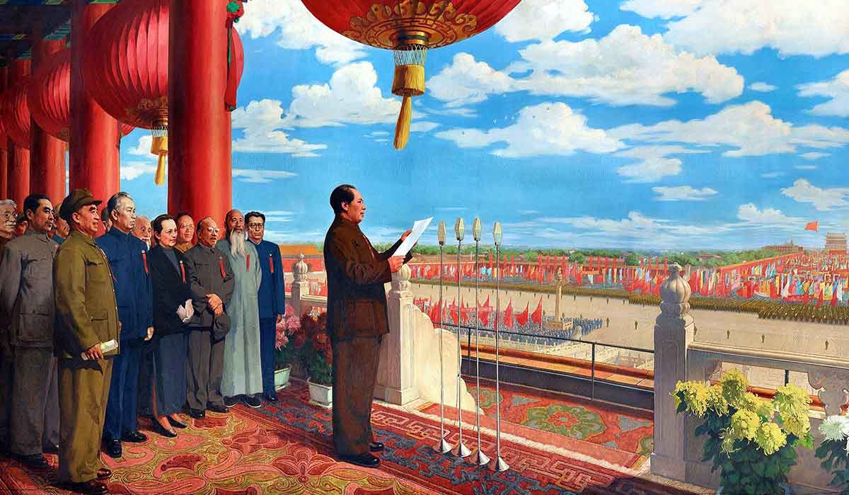 xiwen dong founding of nations painting