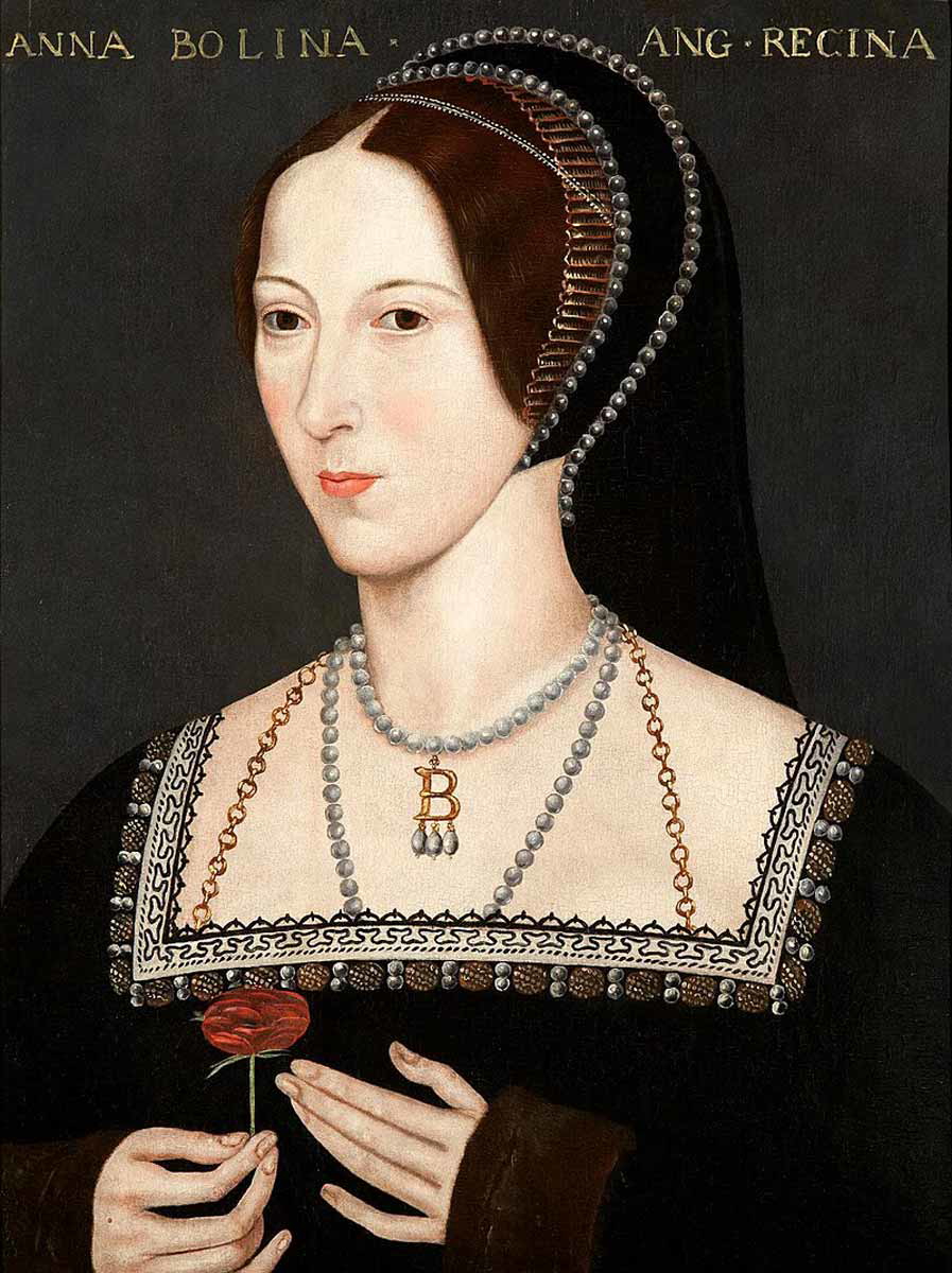 Anne Boleyn Hever painting