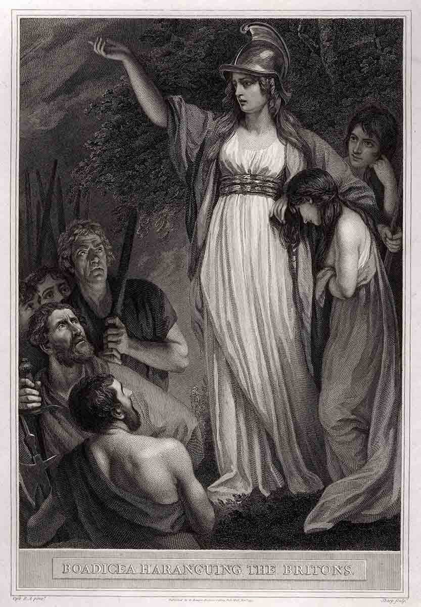 Boudicca Engraving NPG