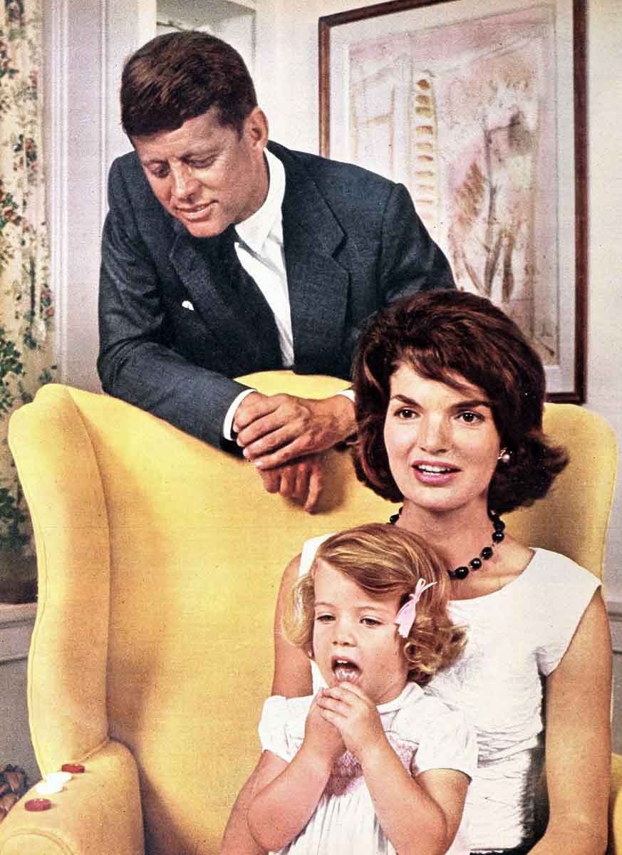 John Jackie Caroline Kennedy 1960