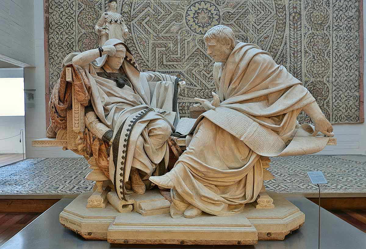 Nero Seneca Statue