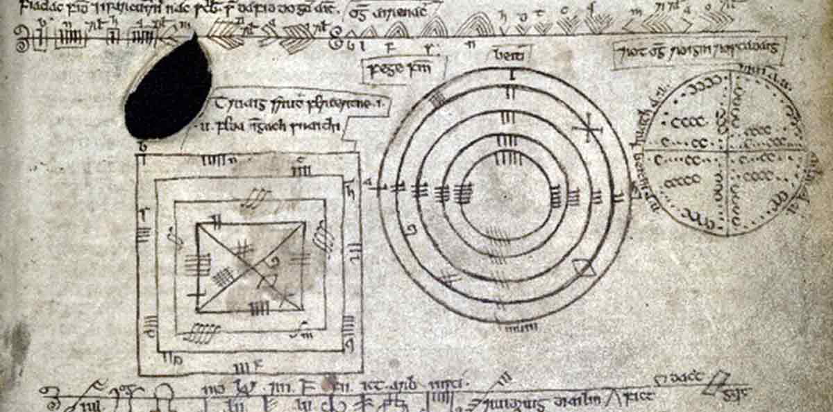 Ogham Ballymote Manuscript