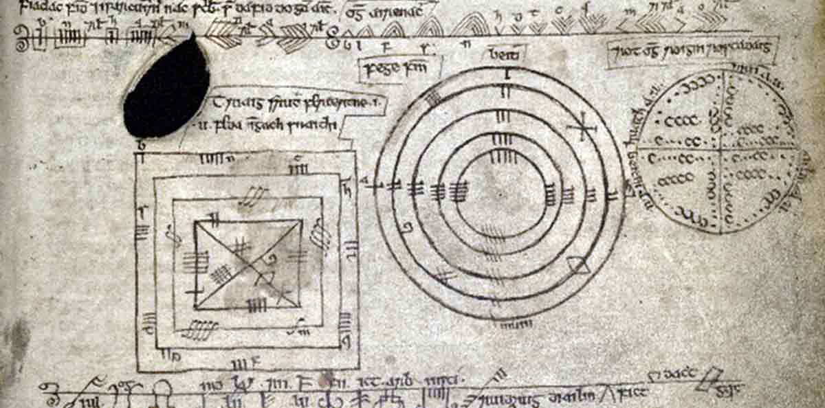 Ogham Ballymote Manuscript