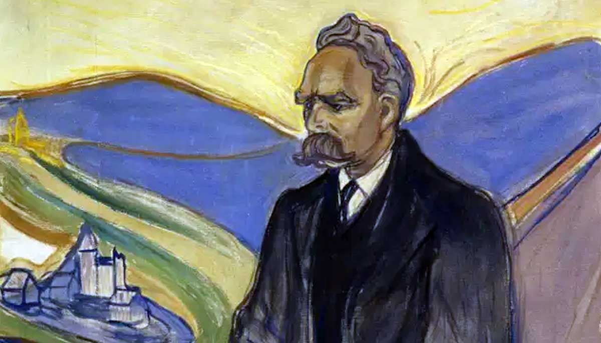 Portrait Nietzche munch