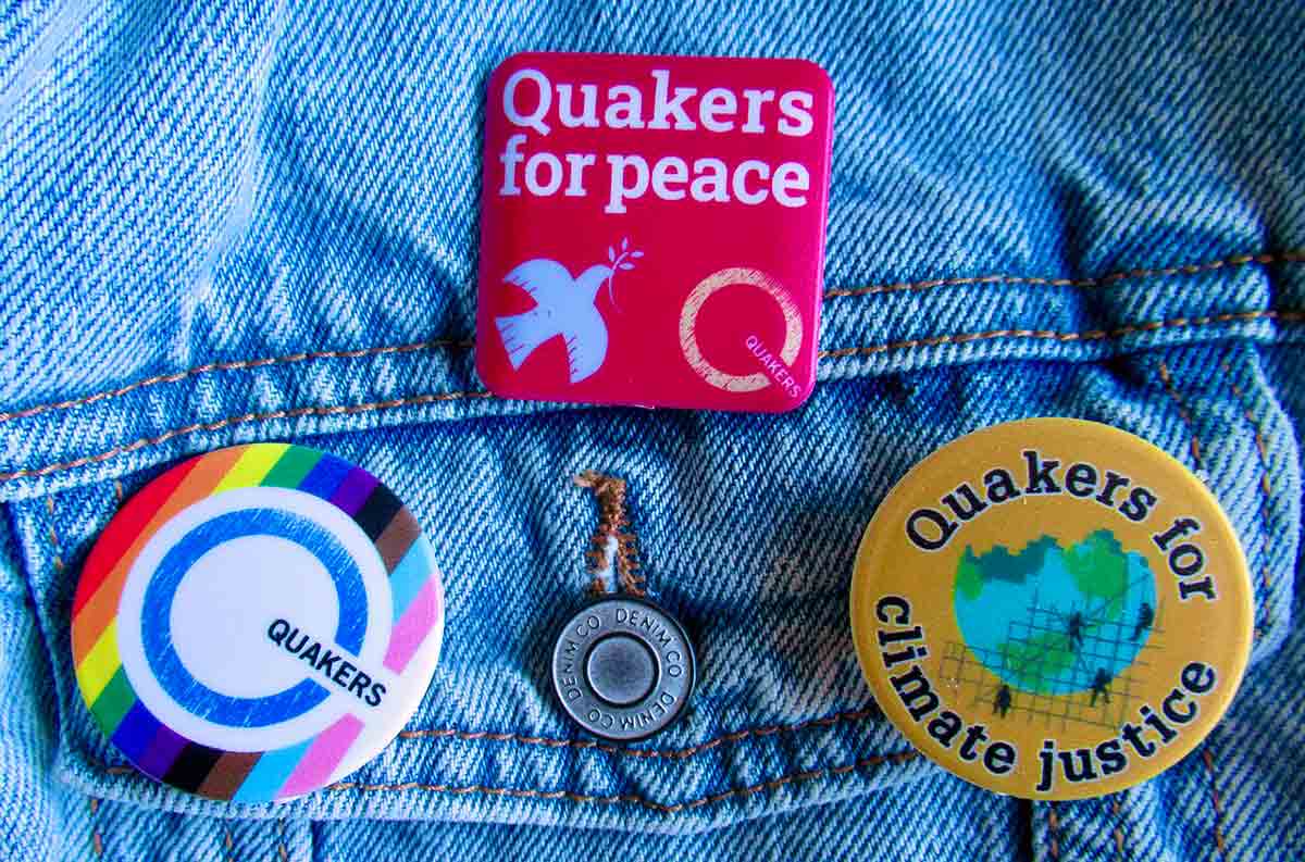 Quaker badges