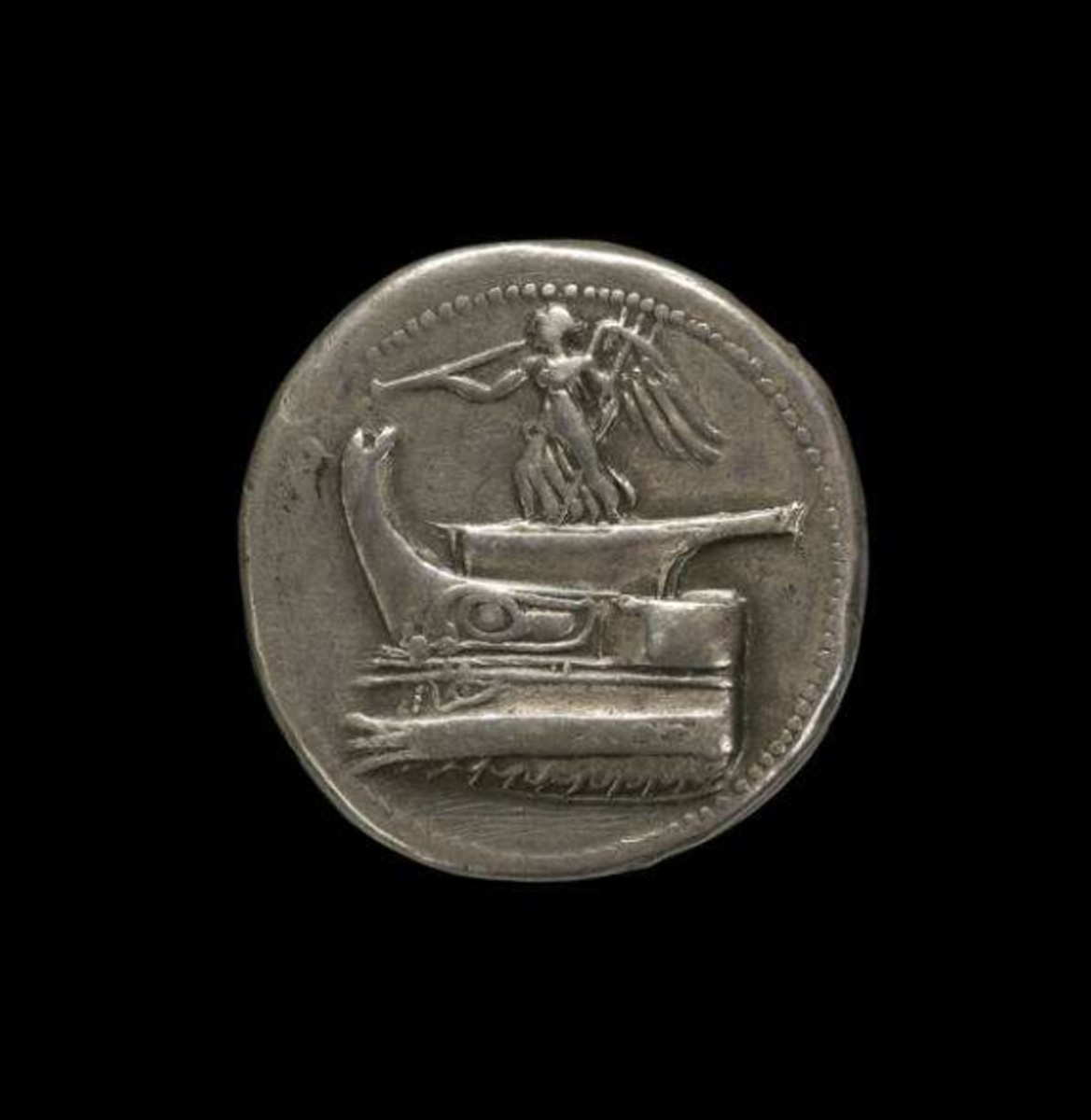 Silver coin Demetrius British Museum