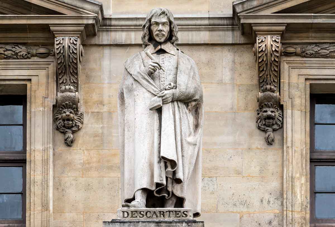 Statue of Descartes