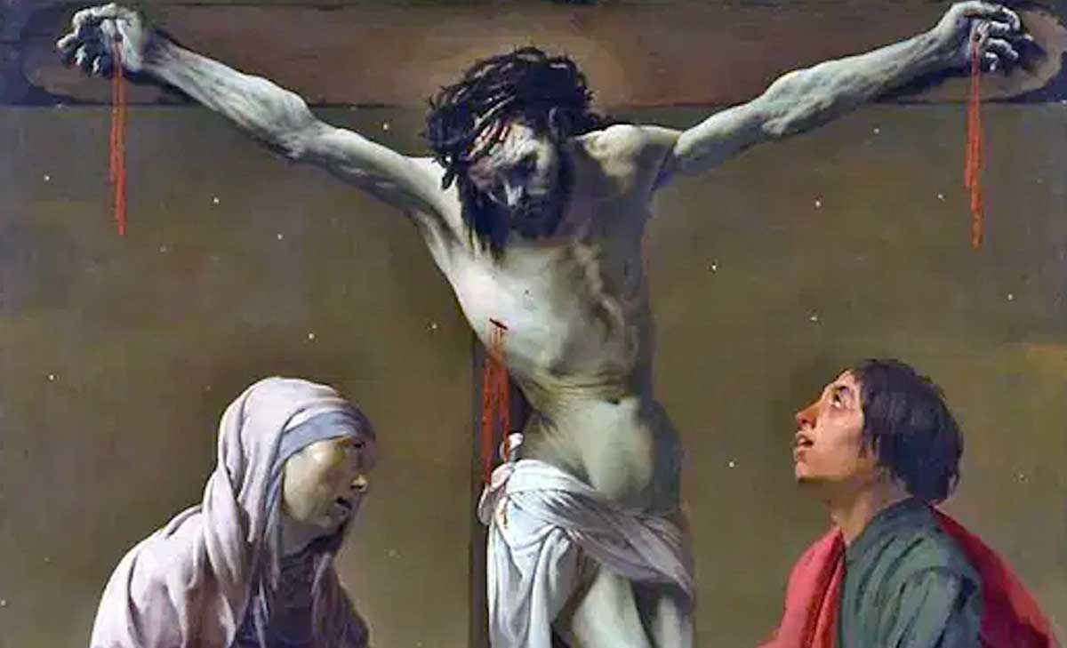 The Crucifixion painting