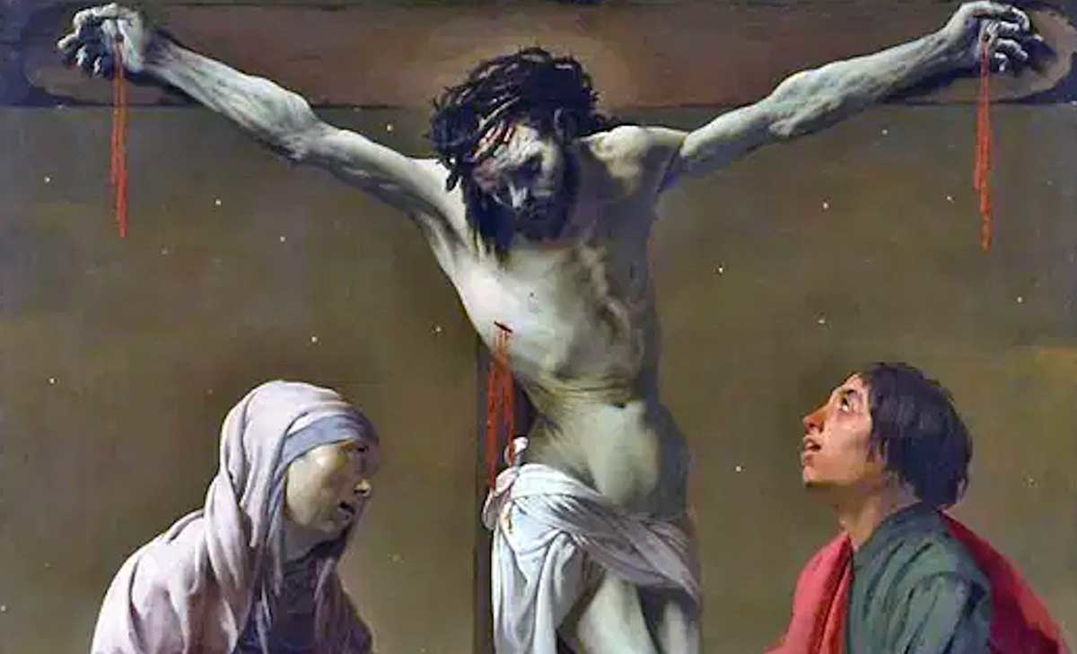 The Crucifixion painting