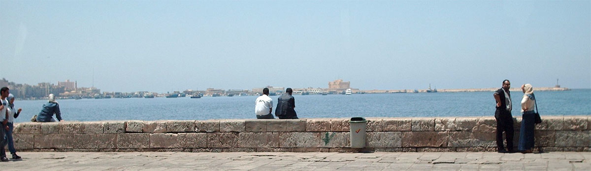 alexandria harbor modern