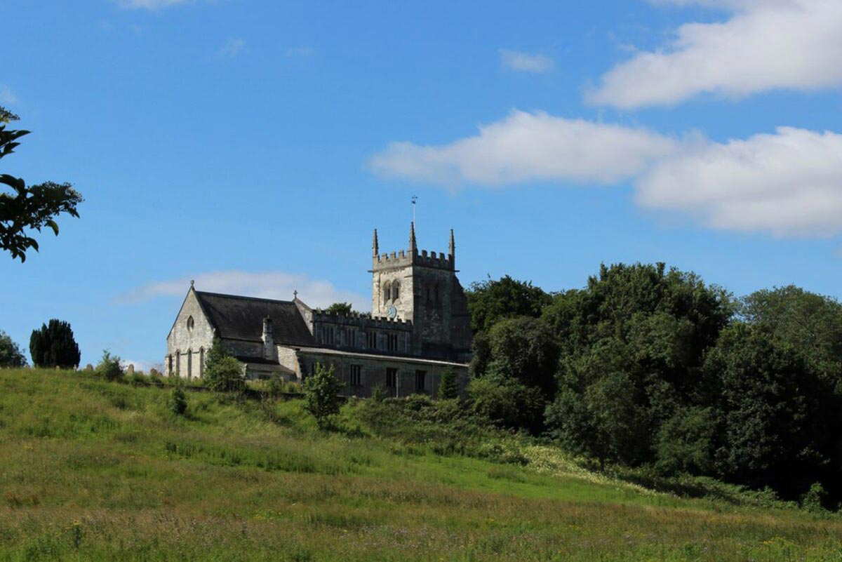 all saints church sherburn in elmet british kingdom chris heaton cc by 2
