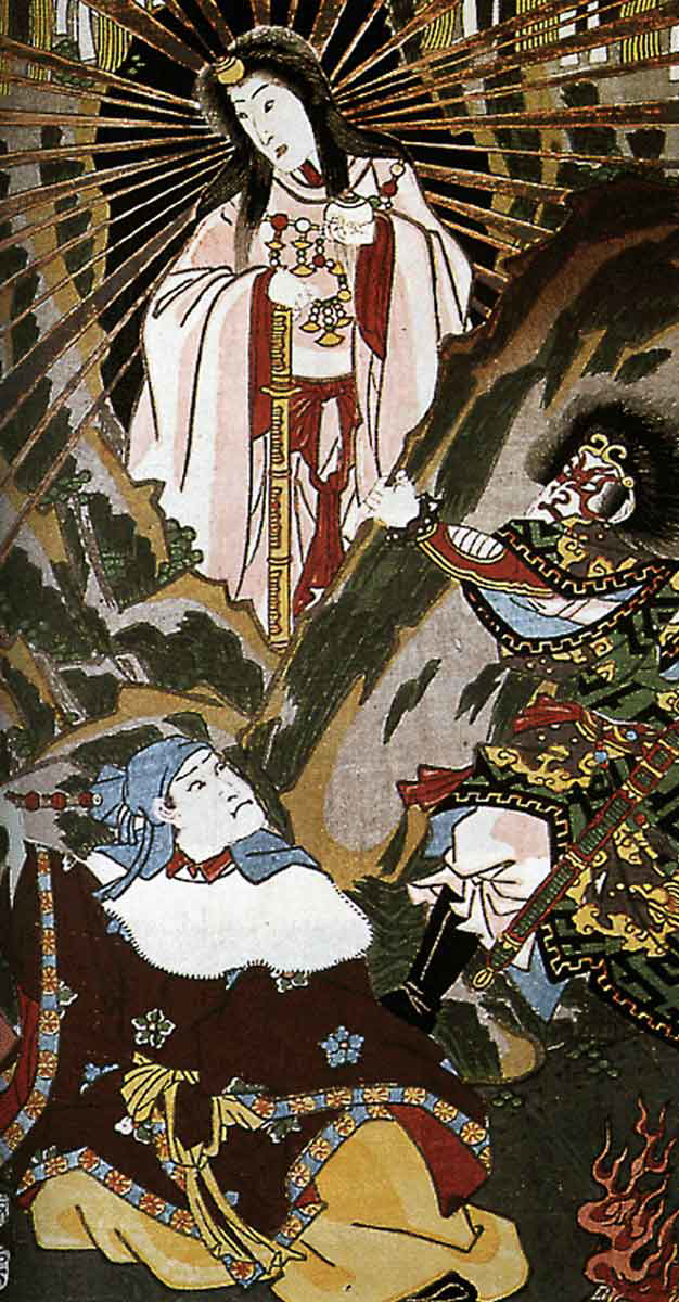 amaterasu emerging from cave