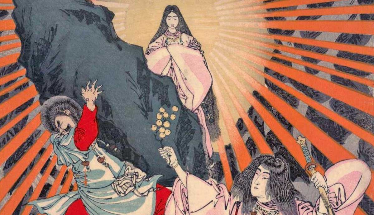 amaterasu japanese sun goddess mythology