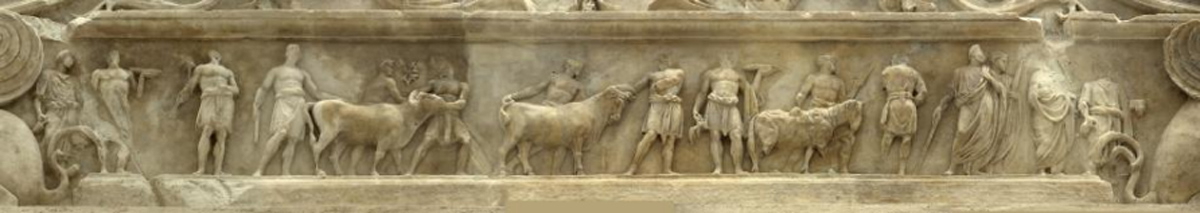 ara pacis altar procession