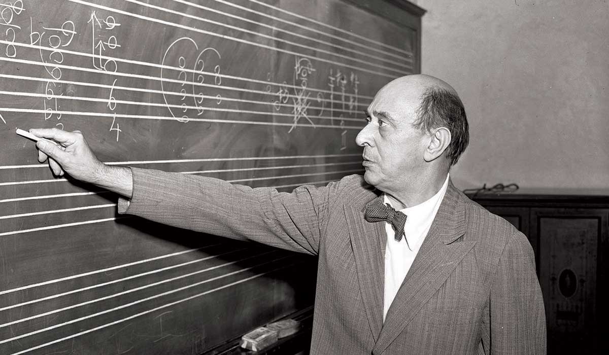 arnold schoenberg photo