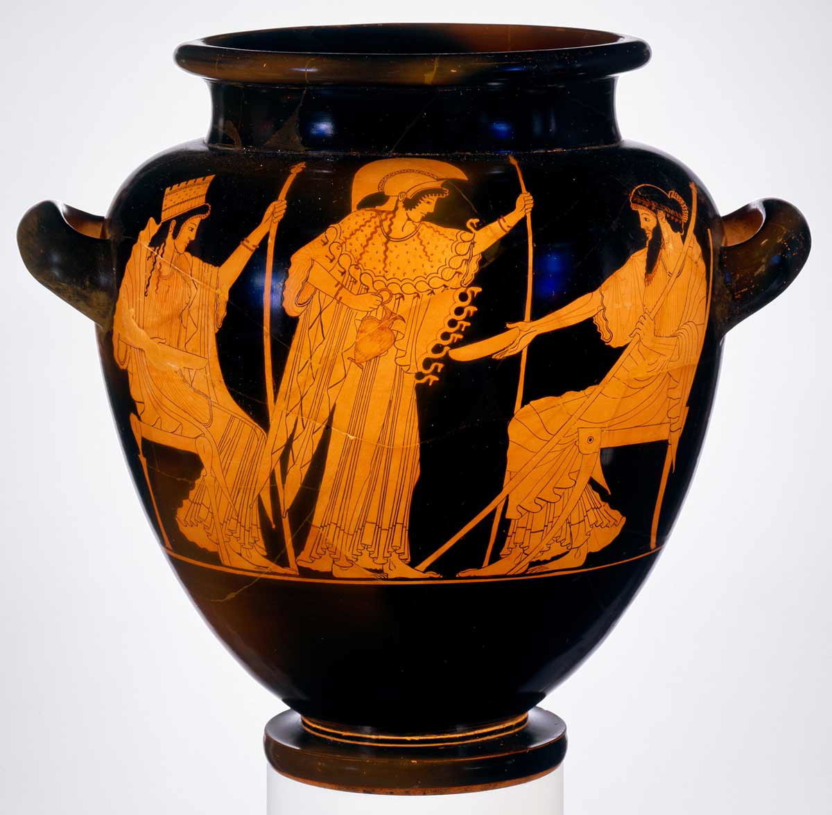 athena between zeus hera