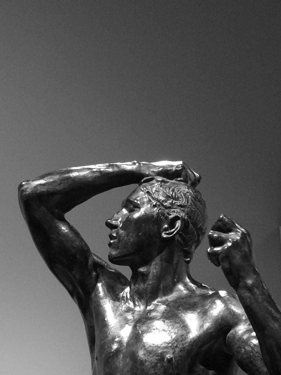 auguste rodin age of bronze sculpture