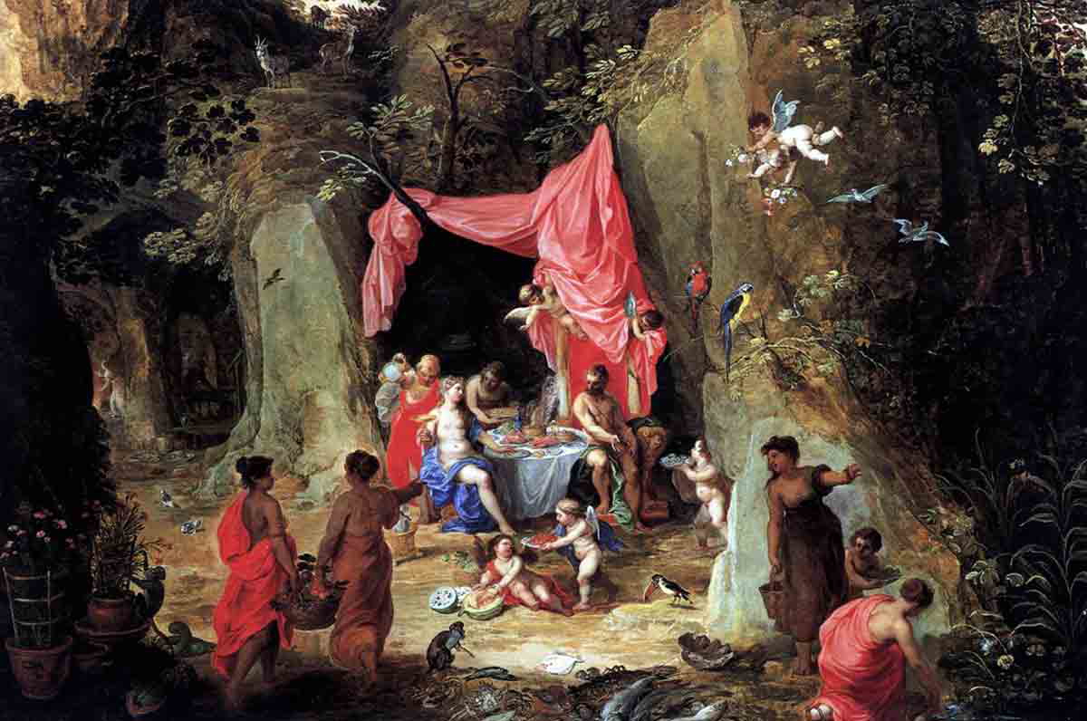balen odysseus guest calypso painting