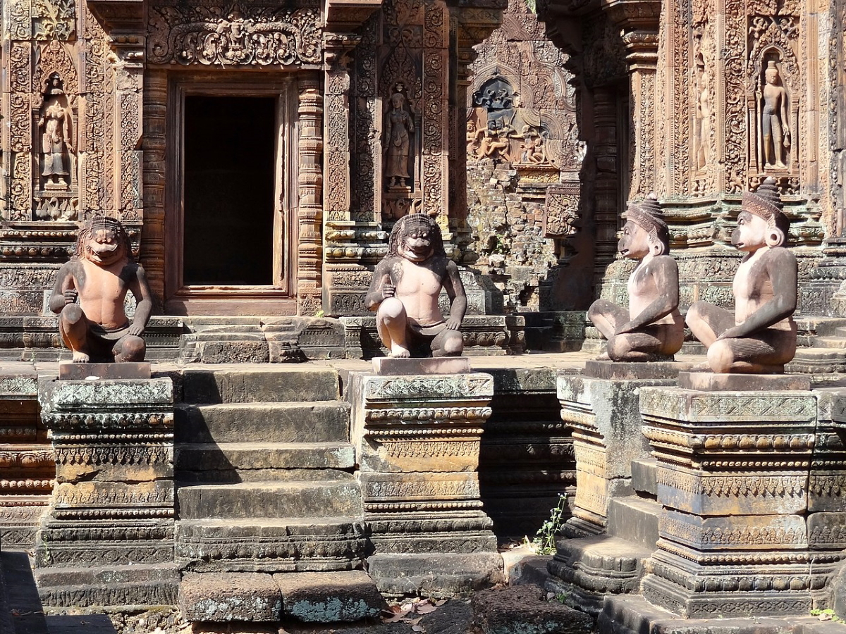 banteay srei siem reap cambodia