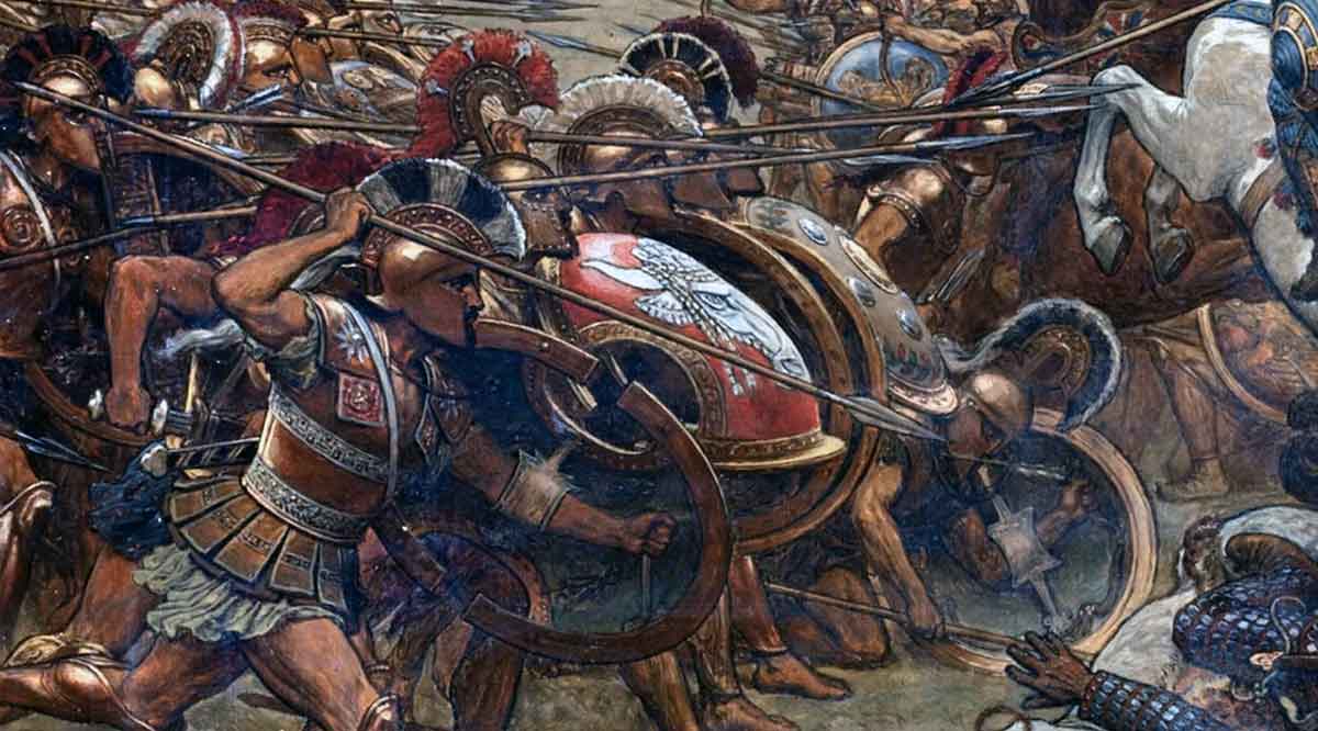 battle of marathon sacred band