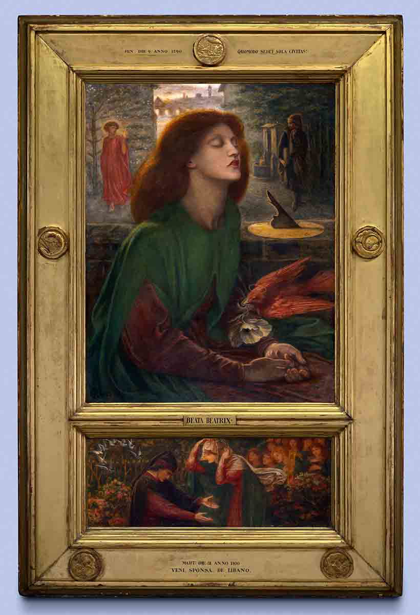 beata beatrix dante gabriel rossetti