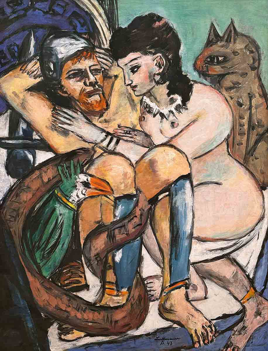 beckmann odysseus calypso painting