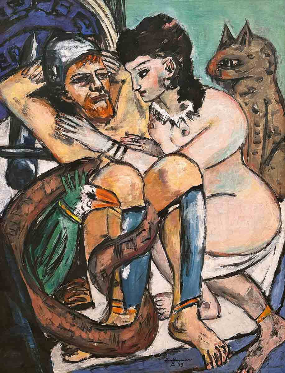 beckmann odysseus calypso painting