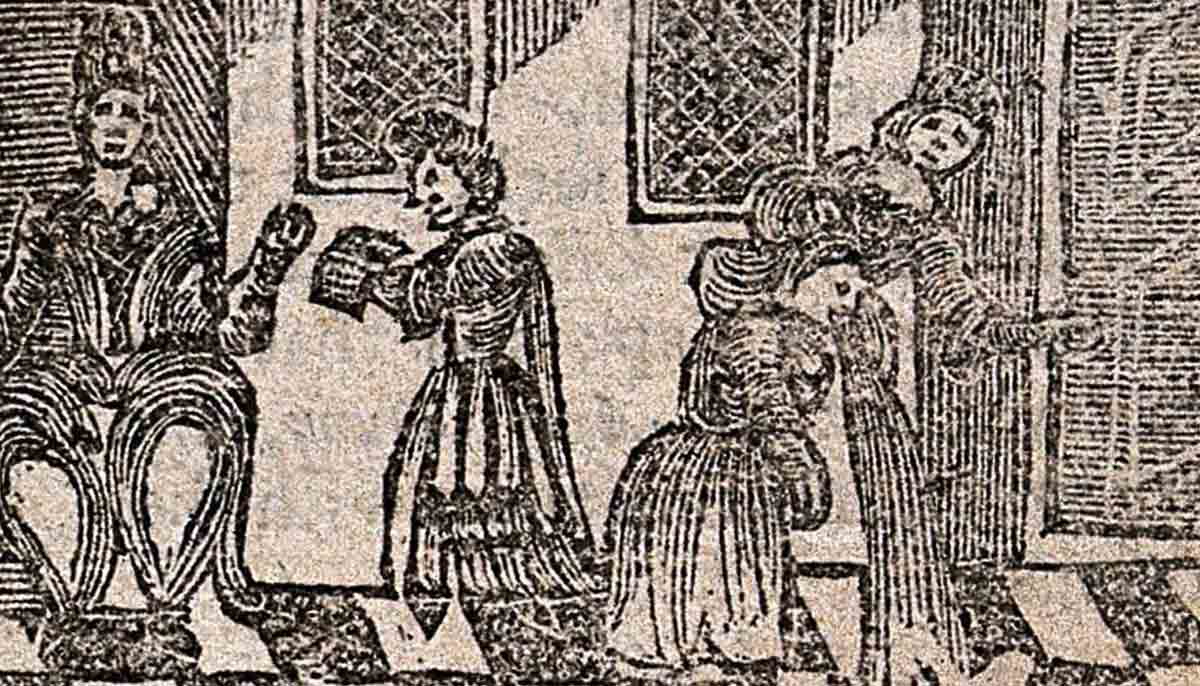 bewitched woman vomiting