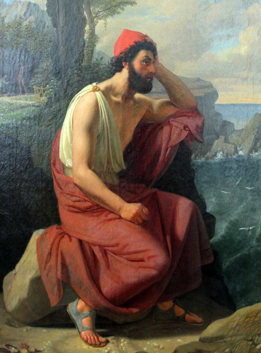 blunck odysseus island calypso painting