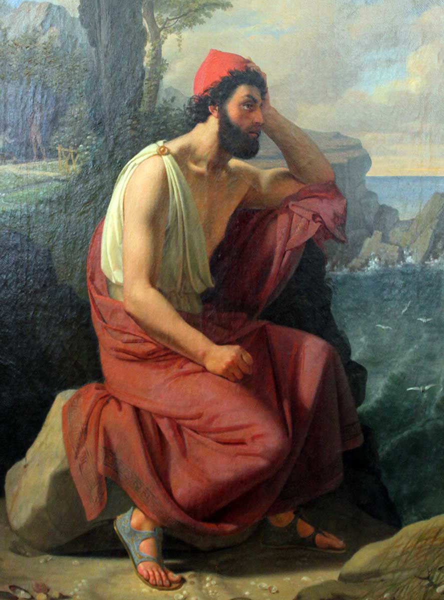 blunck odysseus island calypso painting