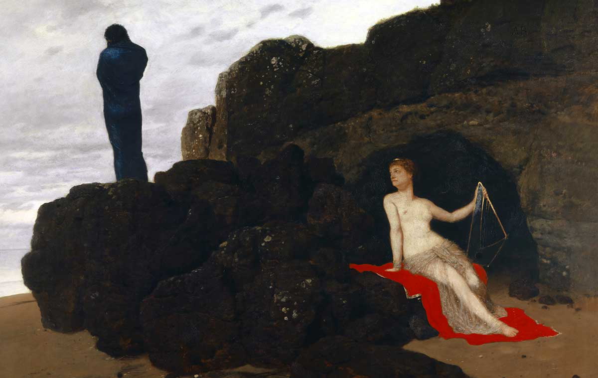 bocklin ulysses calypso painting