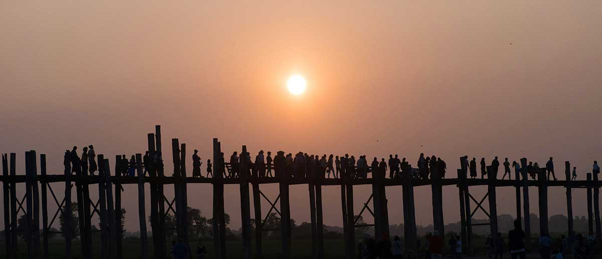 bridge mandalay myanmar