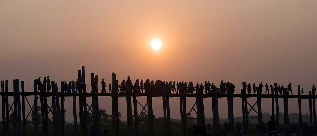 bridge mandalay myanmar