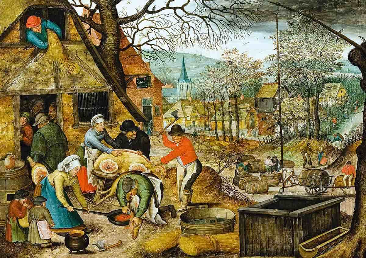brugel the younger autumn