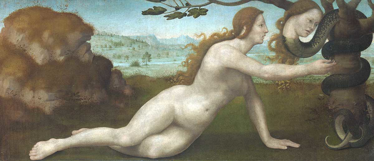 bugiardini adam eve painting