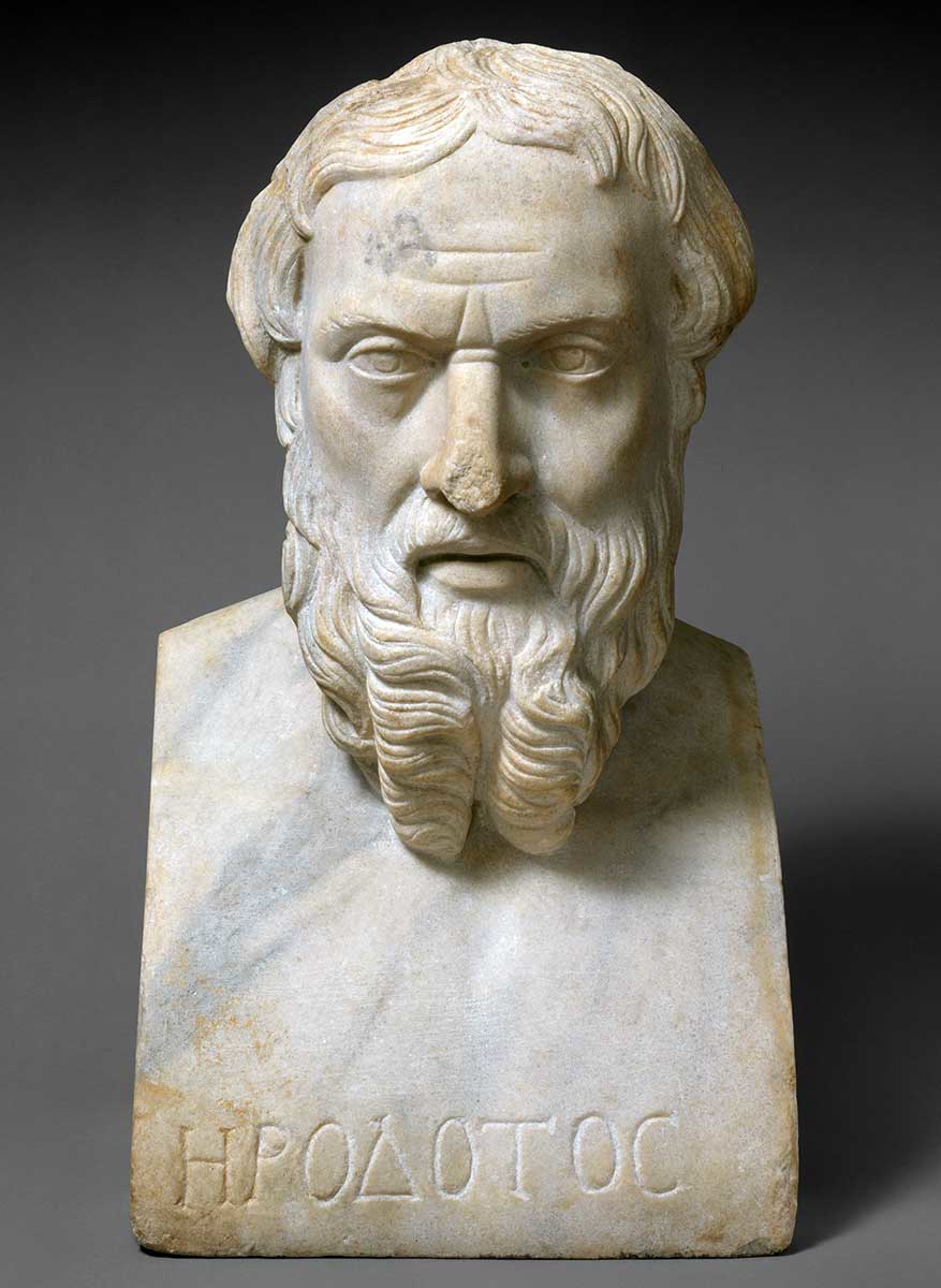 bust herodotus