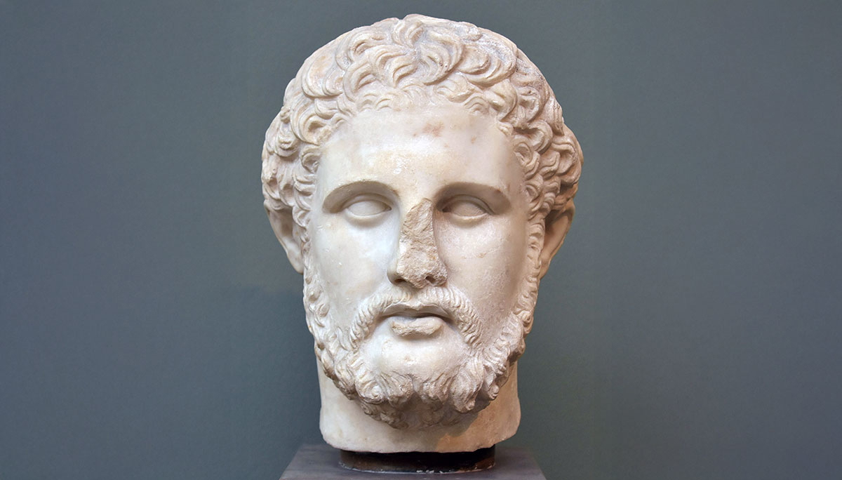 bust of philip ii