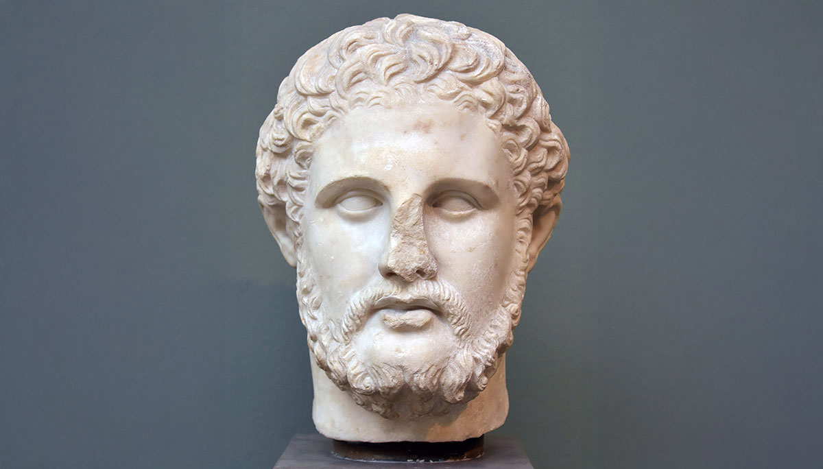 bust of philip ii