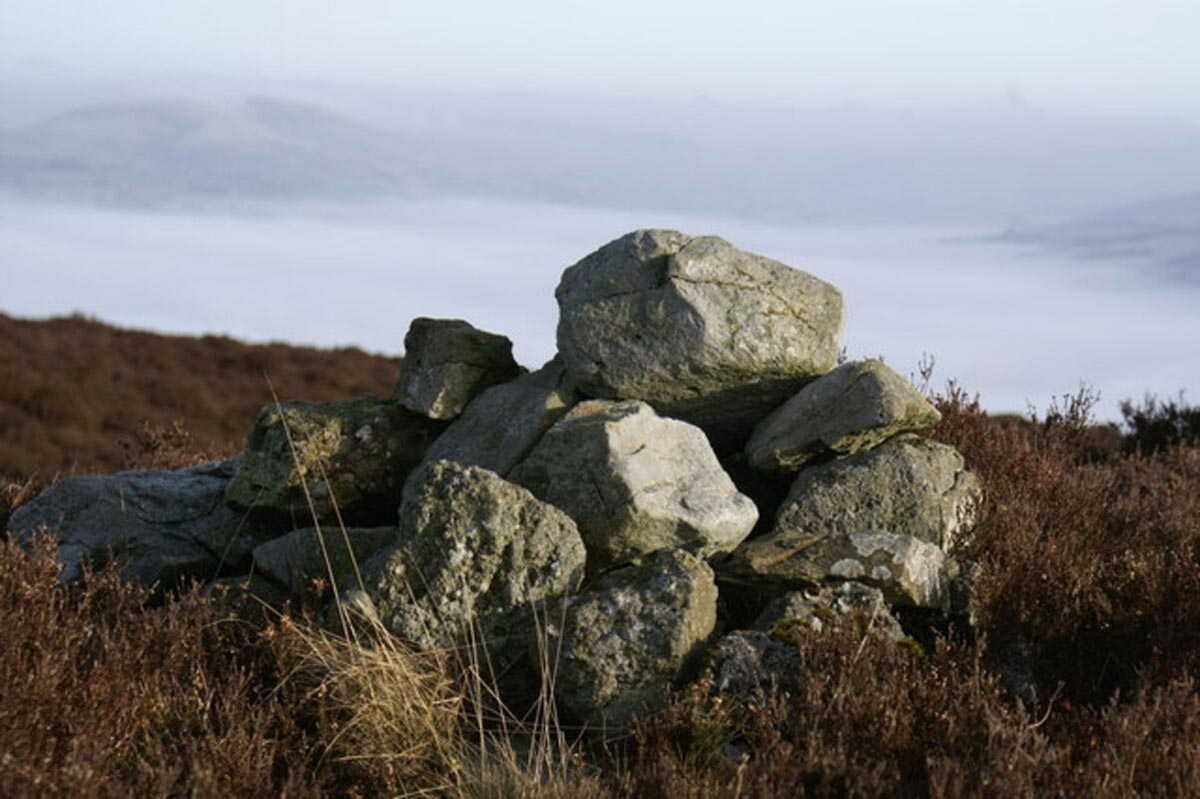 carn gafallt cairn peter standing cc by 2