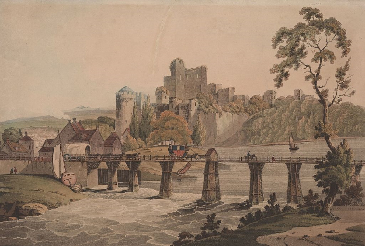chepstow castle monmouthshire wales