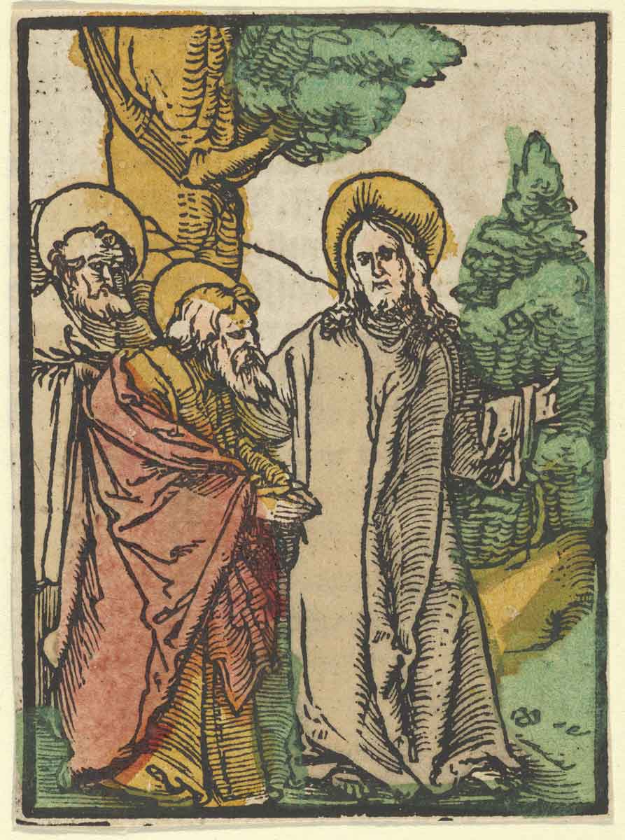 christ appears disciples painting great commission