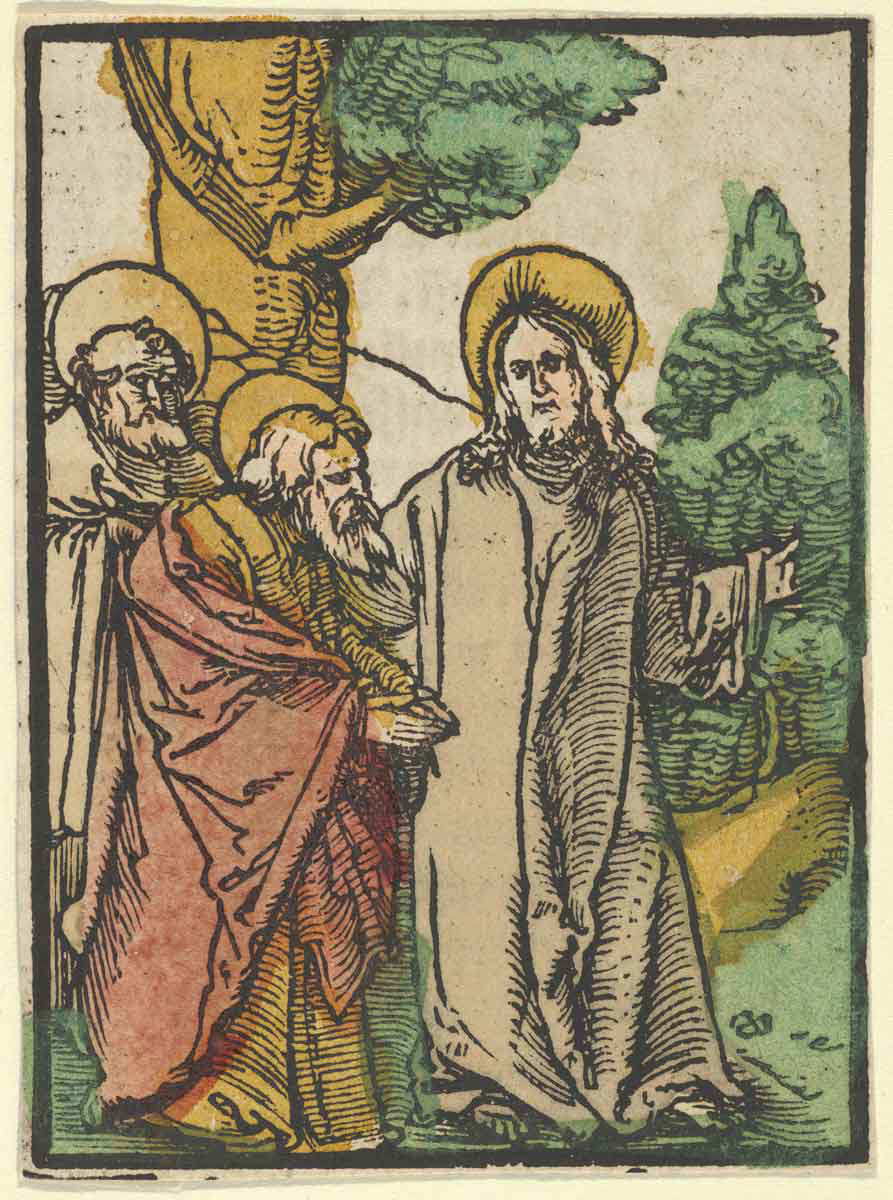 christ appears disciples painting great commission