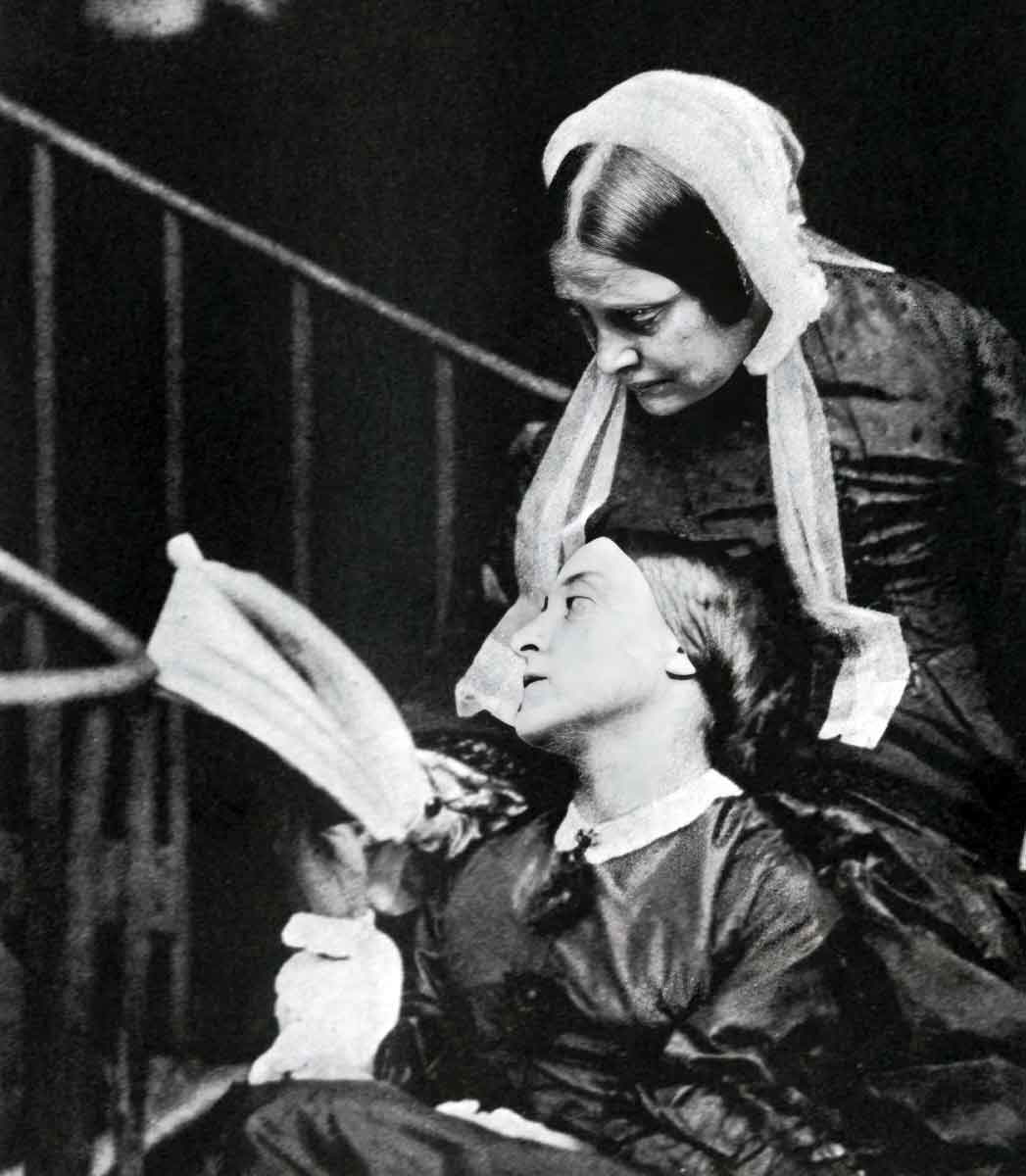 christina rossetti and her mother lewis carroll photograph