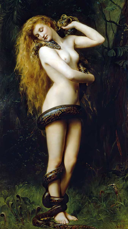 collier lilith painting