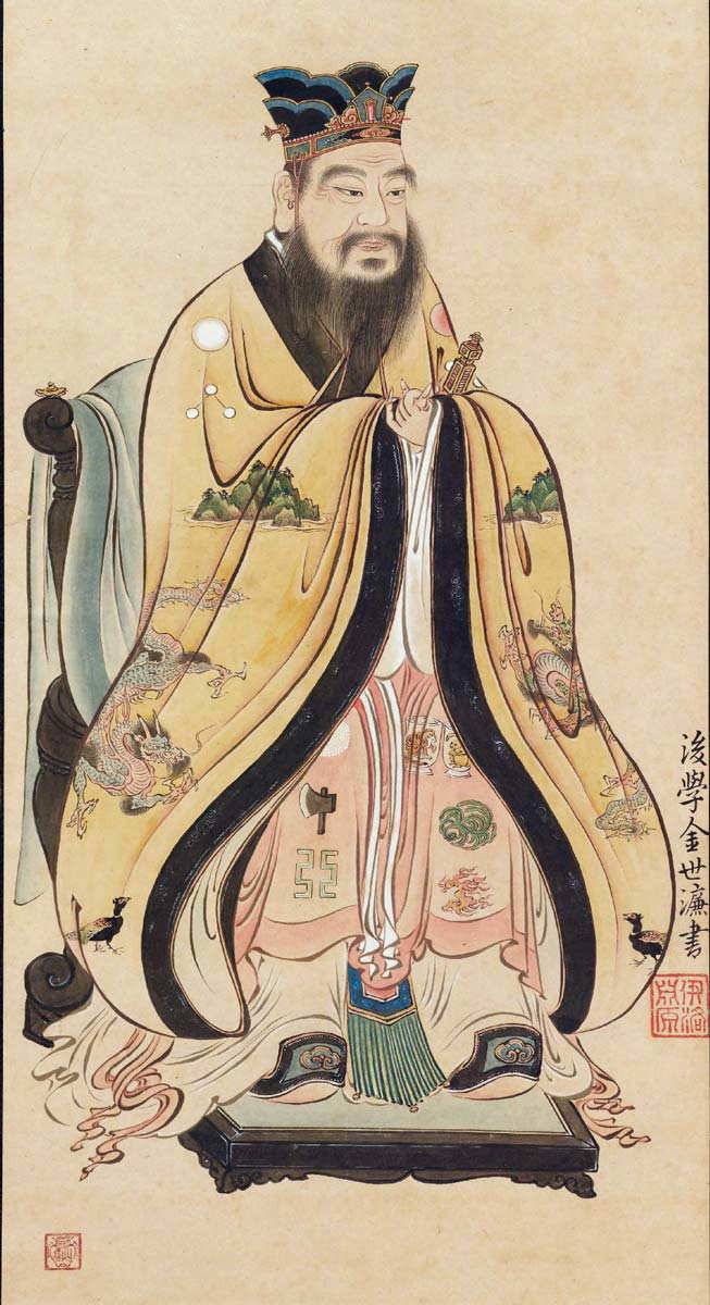 confucius painting
