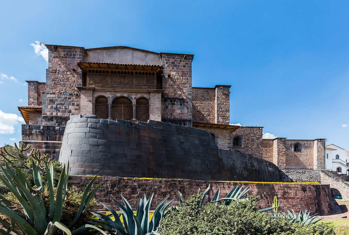 coricancha church convent santo domingo peru