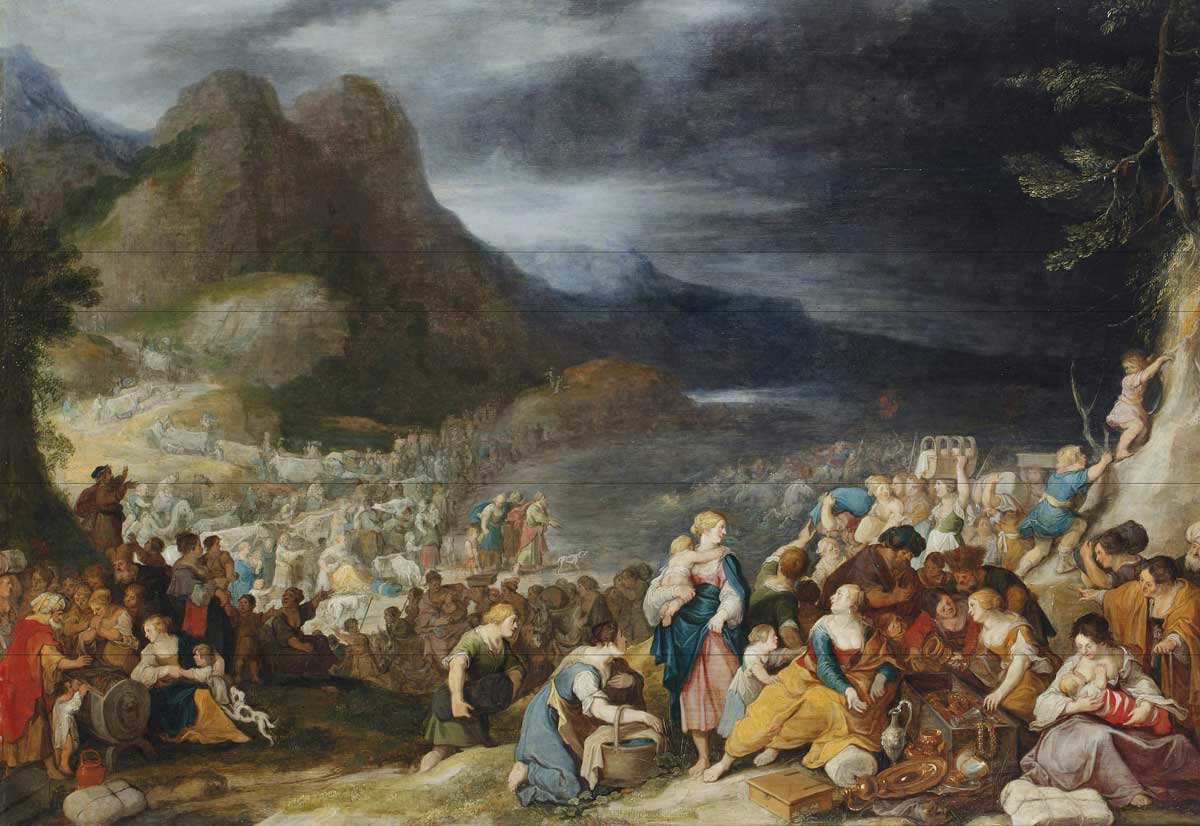 crossing red sea hans jordaens third biblical timeline