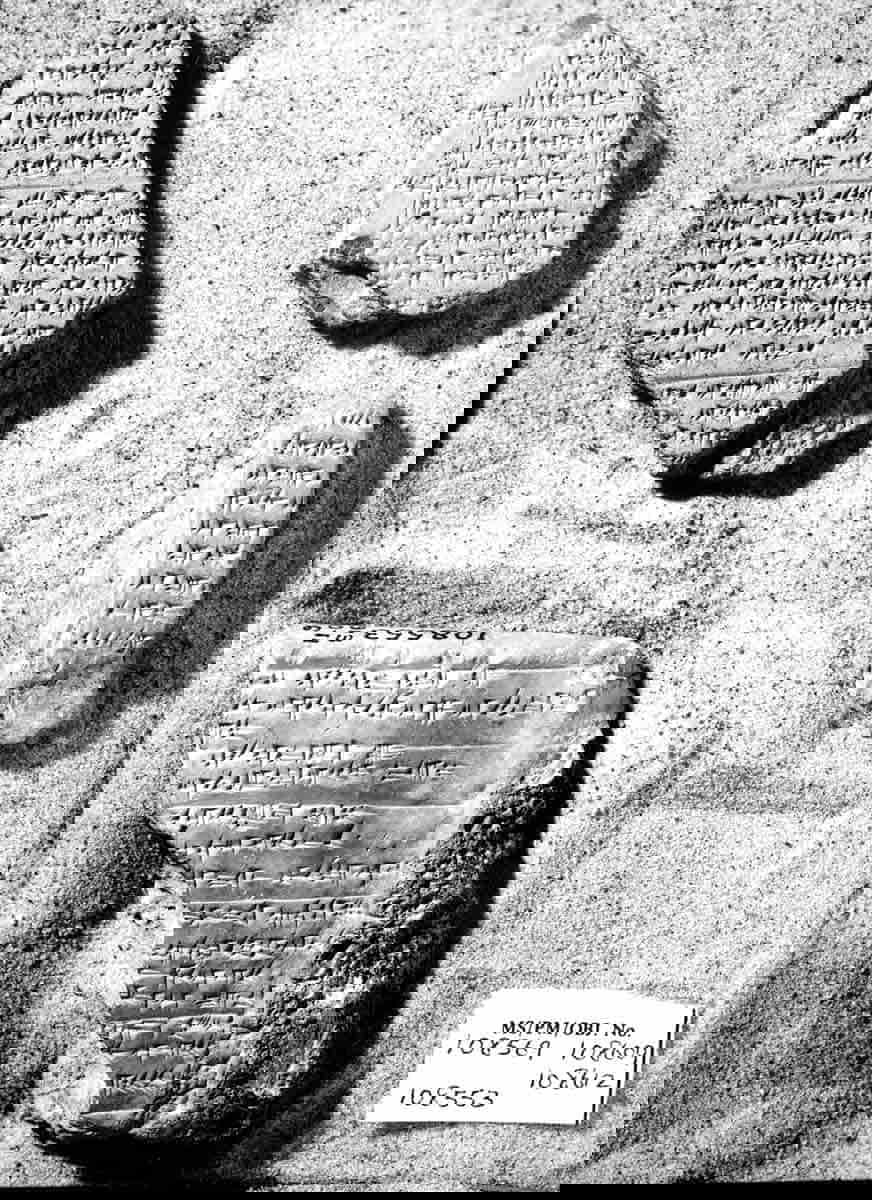 cuneiform tablet hittite mythology