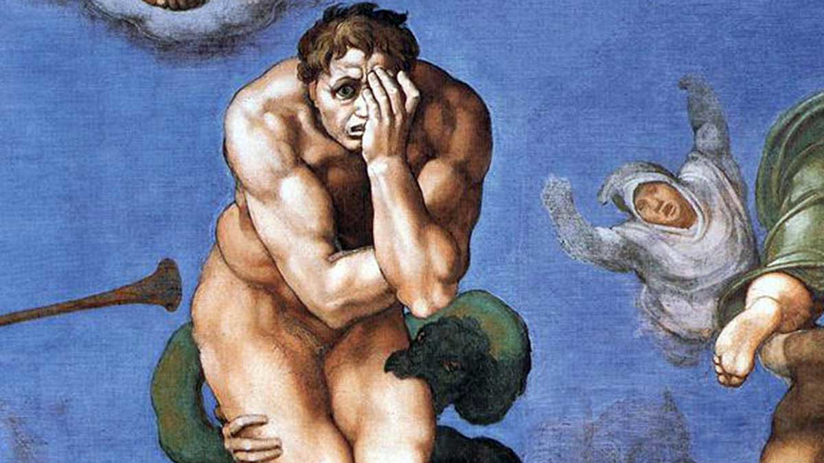 damned soul michelangelo last judgment