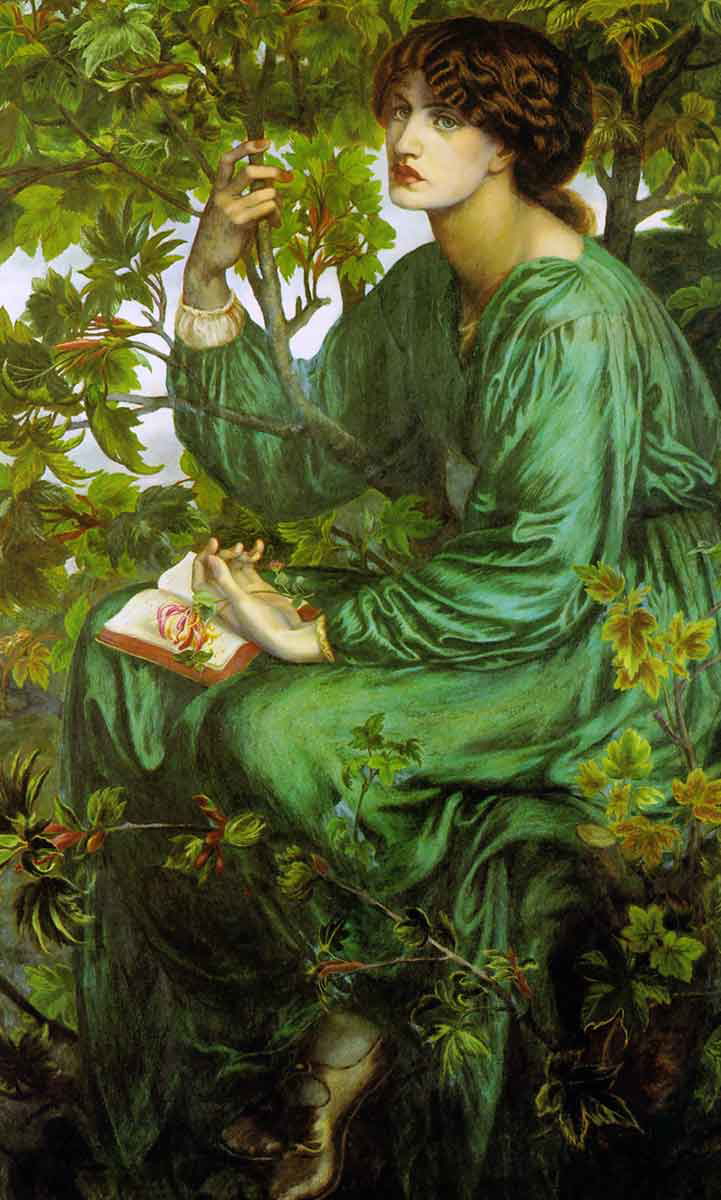 dante gabriel rossetti daydream 1880